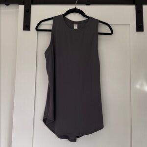 SPANX Charcoal Gray Active Tank Top - S